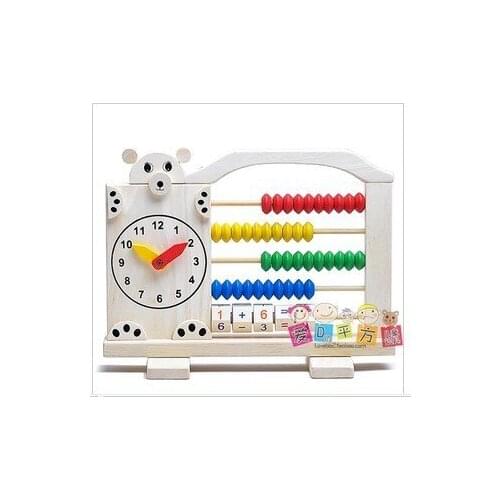 Math Toys Learning & Education Oak bear educational toys elementary arithmetic kids toy soroban alphabet abacus