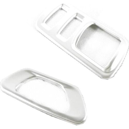 For RENAULT KADJAR 2016 ABS Matte Chrome Car Headlihgt Switch Button Cover Trim Decoration Frame Sticker Cover Car Styling