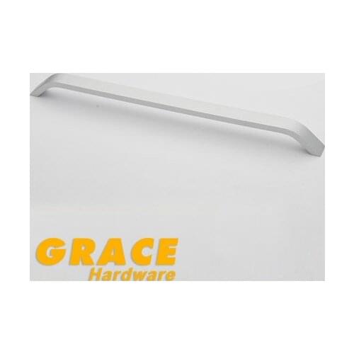 Furniture Knobs Solid Aluminum Alloy Modern Handle Cabinet Drawer Chest Door (C.C:256mm,L:276mm)