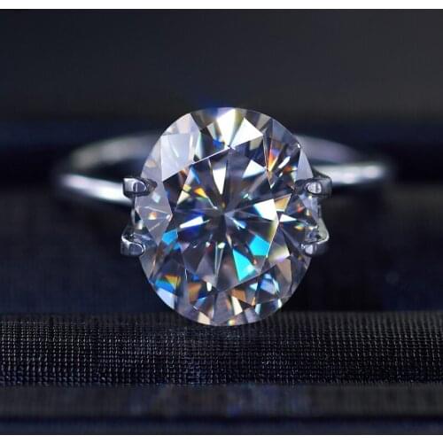 Wuzhou Factory Price Oval Cut moissanites diamond High quality White D color 1ct loose moissanites for jewelry making