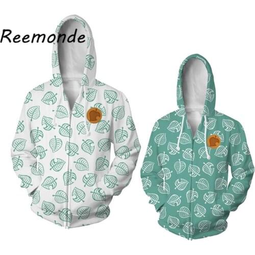 Game Animal Horizon Hoodie Sweatshirts Crossing Mens 3D Printed Sweatshirt Tom Nook Harajuku Pullover Hooded Coat Tops