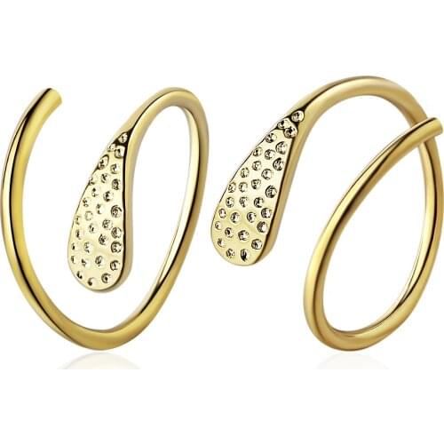 New 925 Sterling Silver Earrings Fashion Spiral Line Sweet Earrings Beautiful Jewelry Gifts For Girl