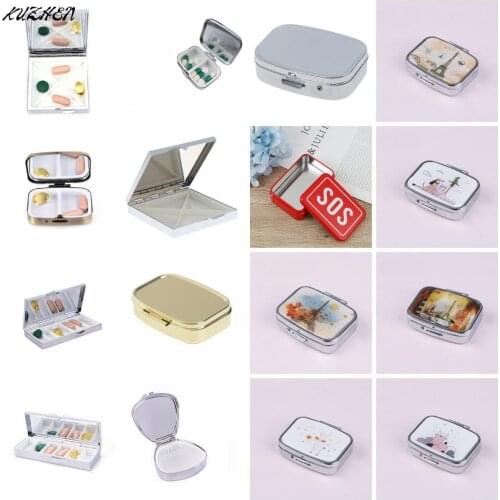 Portable Compartment Pill Box Organizer Tablet Travel Medicine Storage Dispenser Holder Health Care Tool