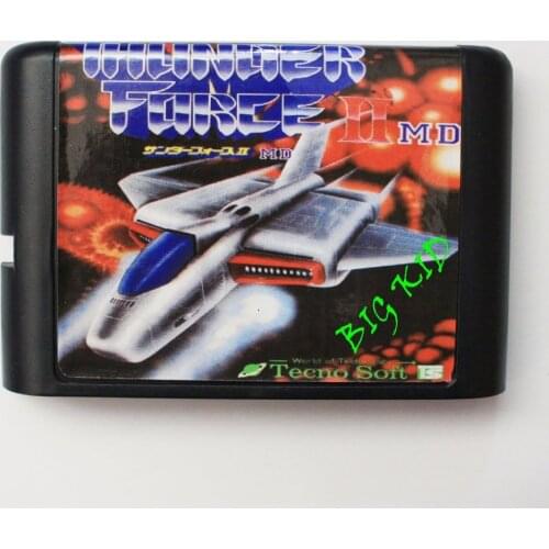 Thunder Force 2 16 bit SEGA MD Game Card For Sega Mega Drive For Genesis