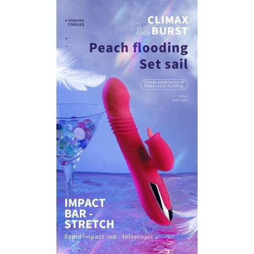 Swift Impact Rod Telescopic Type G Spot Vibrator Vibrator Vaginal Clitoral massager Womens Masturbator Sex