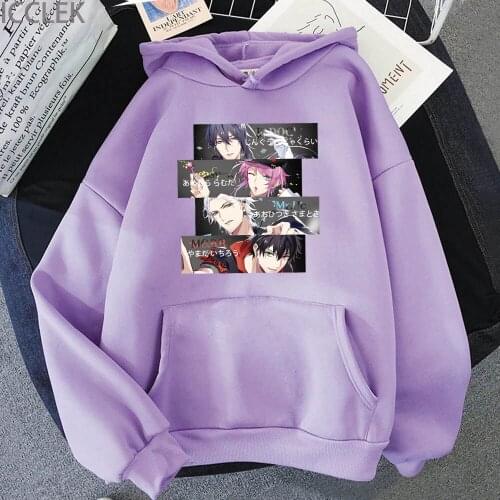 Anime Hypnosis Mic Hoodie Men Women Harajuku Aesthetic Long-Sleeved Hip Hop Streetwear Tops Casual Sweatshirt Women Winter Tops