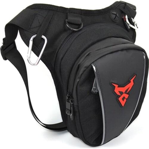 2020 Waterproof Nylon Motorcycle Drop Leg Bag Motorcycle Bag Travel Casual Waist Bag Motorbike Shoulder Bag Rider Fanny Pack