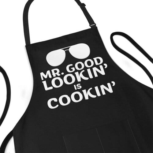 Funny Men Apron BBQ Husband Dad Boyfriend Friend Chef Fathers Valentines Day Christmas birthday Thanksgiving gift present
