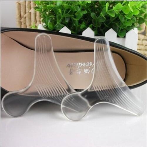 Fashion Silicone Gel High Heel Grip Shoe Insole Pad Foot Protector Cushion Insert 1Pair