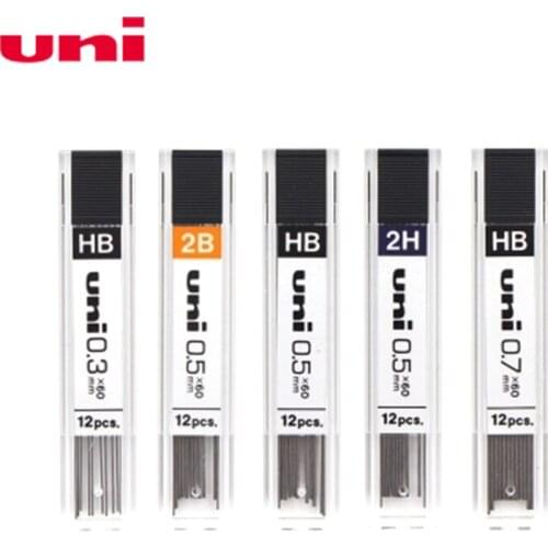 12 Tubes Mitsubishi Uni UL-1407 HB Mechanical Pencil Leads Mechanical Pencil Refills Writing Supplies Office Supplies Stationery