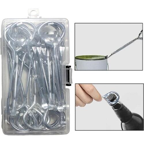 24Pcs Portable Multifunctional Jar Can Bottle Opener Bear Gripper Screwdriver Paint Bucket Screen Opener Kitchen Tool