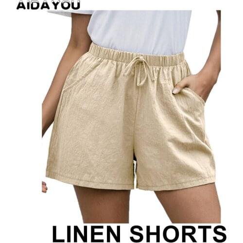 AIDAYOU Women's Cotton Shorts