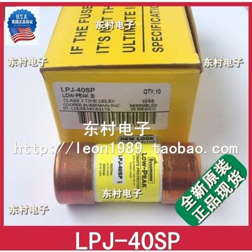 US Fuse BUSSMANN LOW-PEAK fuse LPJ-40SP 40A 600V