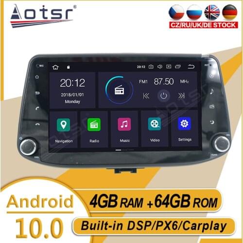 4+64GB For Hyundai I30 Elantra GT 2012 2013 2014 2015 2016 Car Stereo Multimedia Player Android Navi Radio Carplay PX6 Head Unit
