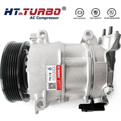 6SEL16C Auto AC Compressor For PEUGEOT 308/3008 1.4 1.6 16V 447150-1740 248300-3040 9659875580 9689084880 648740 6453WH 32593