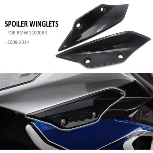Motorcycle Front Side Fender Spoiler Winglets Wing Fairing Panel Cover Case For BMW S1000RR S1000 S 1000 RR 2009-2014 2013 2012