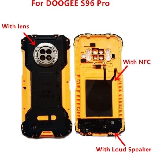 100% New Original Battery Case Protective Back Cover + Loud Speaker With NFC For DOOGEE S96 Pro Phone