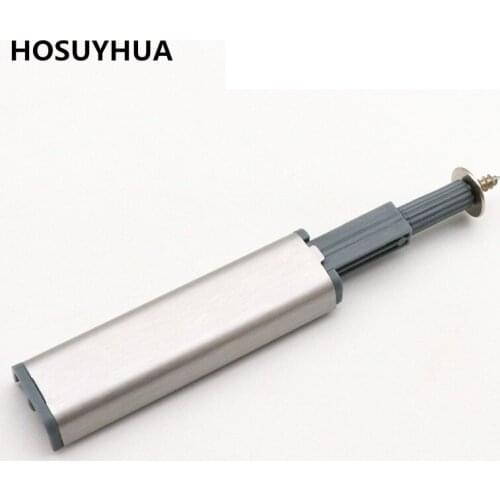 Hot Sale 4PCS 75mm Cabinet Door Stopper Buffer Catches Stainless Steel Push to Open Touch Damper Bumper Magnetic Quiet Closer