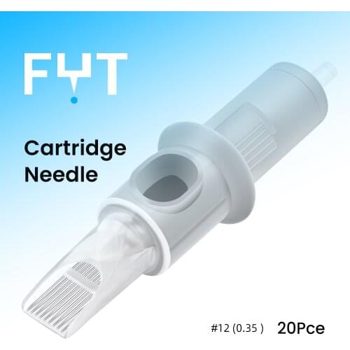 Tattoo Cartridge Needle 20PCS 12#(0.35mm)M/MC/MM/MMC 08#(0.27mm)M/MC-BP Disposable Sterilized Safety Makeup Needles For JZTattoo
