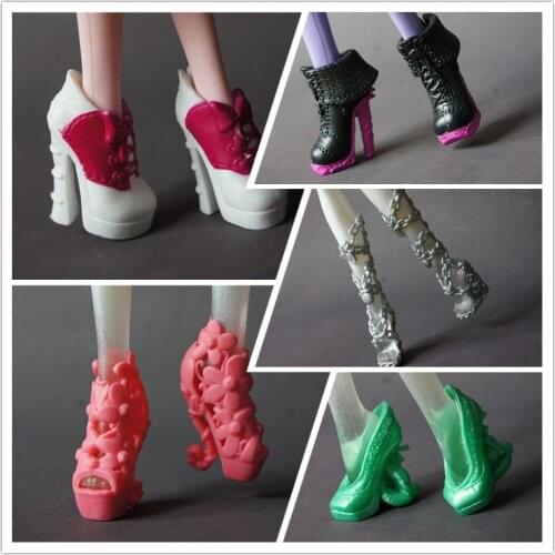 Cool Shoes for Monster High Monster High School Children High Shoes Boots Shoes Wave 1