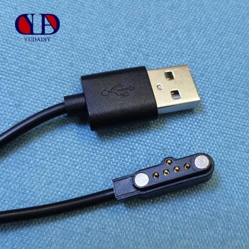 4G smart watch magnetic 5pin-7.62mm space data & charging cable emergency backup data charging cable compatible with T5S