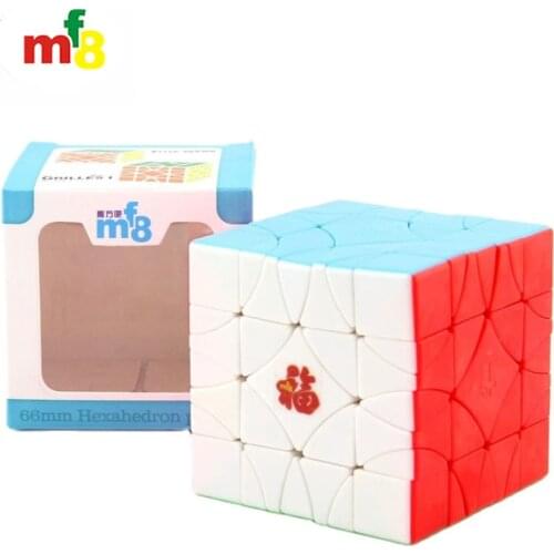 MF8 Chinese Fu Lattices Panel Magic Cube Puzzle mf8 Grilles II Collect cubo magico puzzle Educational Toys Games Children Kids