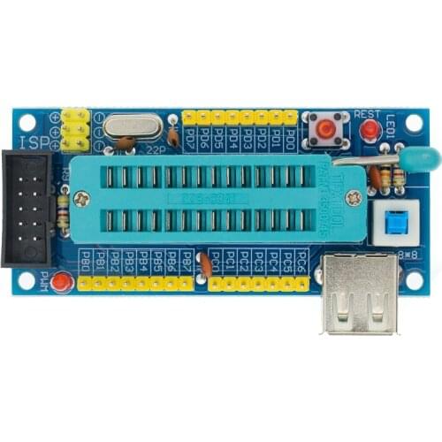 ATMEGA8 ATMEGA48 ATMEGA88 Development Board AVR (NO Chip) DIY Kit Mini Minimum System Development Board