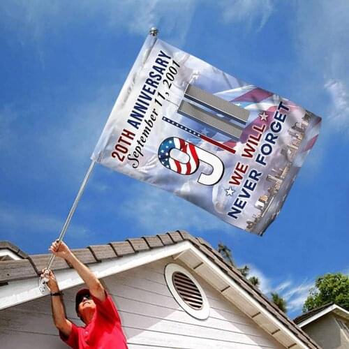 9/11 20th Anniversary Garden Flag Garden Flag Yard Banner For Wedding Baby Shower Birthday Party Garden Tent Decorations #P8