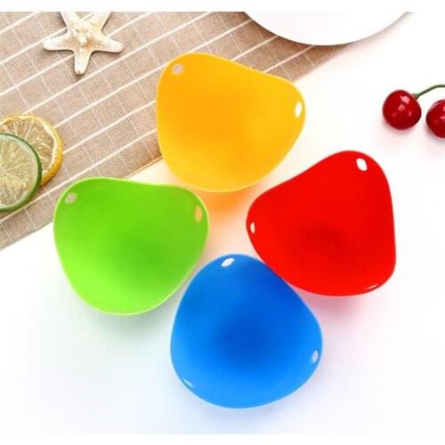 Silicone Egg Poacher Poaching Pods Pan Mould Egg Mold Bowl Rings Cooker Boiler Kitchen Cooking Tool Accessories Gadget Cooking