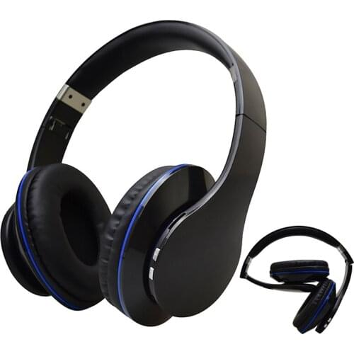 BT875 Foldable Bluetooth Headphones Universal Wireless Headset Bluetooth 4.2 Stereo Earphones with Microphone Support TF Card