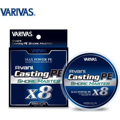 VARIVAS AVANI LIGHT GAME SUPER PREMIUM PE X4 #0.2(5lb) #0.3(6.5lb) #0.4(8.5lb) - 150m