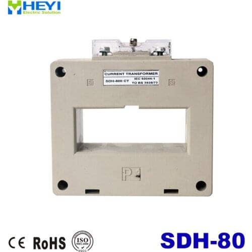 High accuracy CT SDH-80 500/5A to 3000/5A low voltage current transformer for Busbar