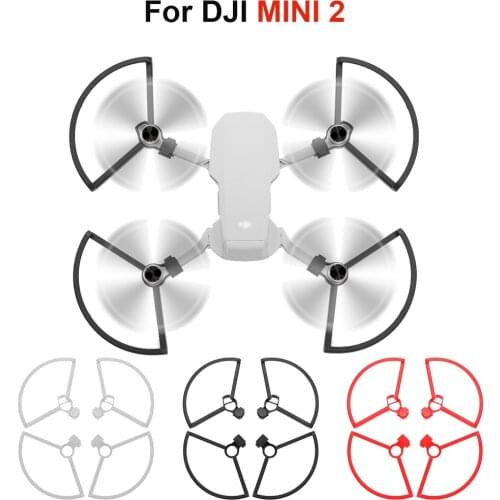 4pcs Propeller Protector Guard for DJI Mavic Mini 2 Quick Release Anti-Collision Protective Ring Cover Kit Drone Accessories