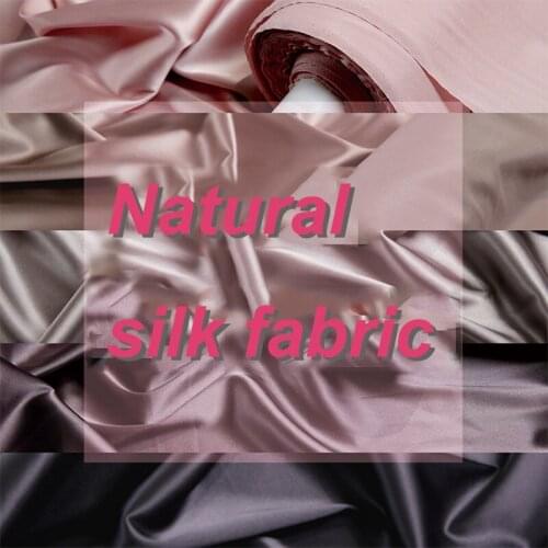 1 Meter 19mmi Wide Silk Stretch Satin Fabric, Mulberry Bedding, Custom-made Garment Fabric