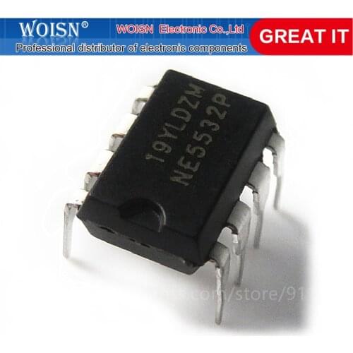 200PCS NE5532P NE5532 DIP8 DIP In Stock