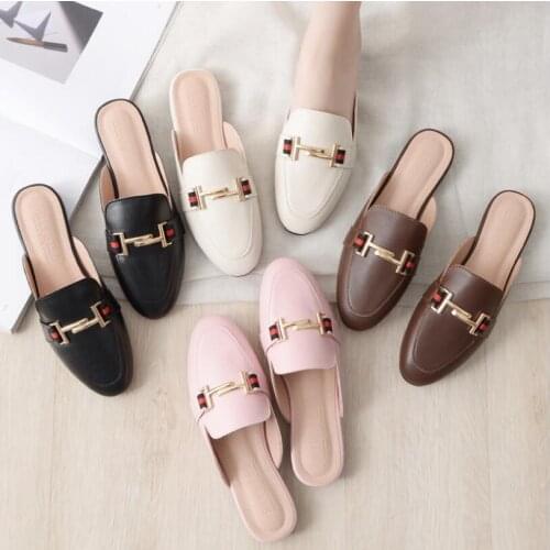 2021 designer shoes woman slides outdoor platform slippers square ladies mules zapatos de mujer