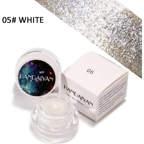 Aurora Chameleon Highlighter 3D Shine Shimmer Eyeshadow Bronzer Contour Cream Rainbow Highlighting Beauty Cosmetics Eye Shadow