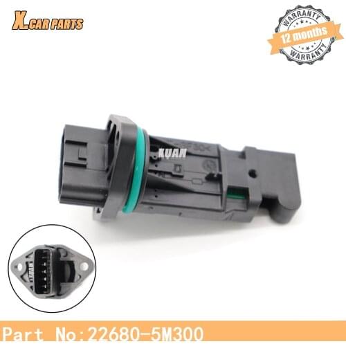 Mass Air Flow Meters Sensor 22680-5M300 For Infiniti G20 NISSAN ALMERA MAXIMA PATROL X-TRAIL Forester IMPREZA Legacy