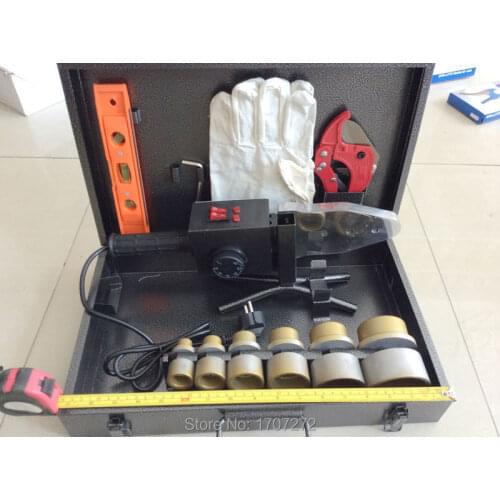 Free Shipping Double temperature controled PPR Welding Machine AC 220V 1500W, 20-63mm plastic welding