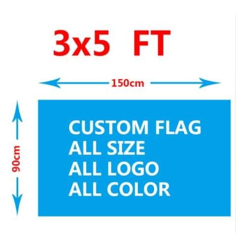 Custom birthday gift 3x5ft flag banner with any name banner