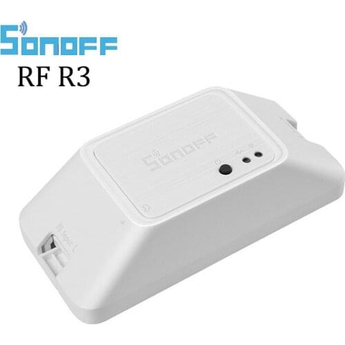 Itead Sonoff RF R3 433Mhz RF Smart Wifi Switch Wifi Delay Switch Smart Home Light Controller Via eWeLink APP Works With Google