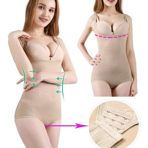 Women Fashion Waist Shaper Black White Corset Underbust Full Body Tummy Control Shaper Underwear shaper for women