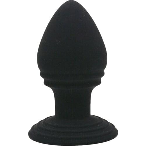 Huge Size Silicone Anal Sex Toys Butt Plug Unisex Anal Plug W/ Sucker, Adult Sex Products for Women Erotic Sex Toys