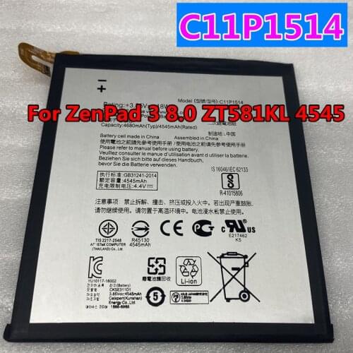 Original High Quality 4680mAh C11P1514 For ASUS ZenPad 3 8.0 ,Zenpad Z8, ZenPad Z8 XLTE, ZT581KL, P008, Z581KL Battery
