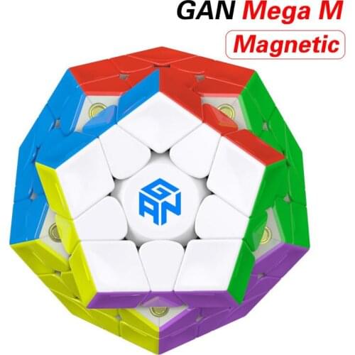 Original High Quality GAN Mega M Magnetic 3x3x3 Megaminxeds Magic Cube Dodecahedron Magnets Speed Puzzle Christmas Gift Toys