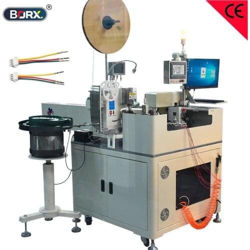 Fully automatic Multi P position inserting machine multiple wire harness PH XH Molex terminals crimp and insert equipment