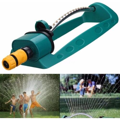1pc Adjustable Alloy Watering Sprinkler Sprayer Oscillating Oscillator Lawn Garden