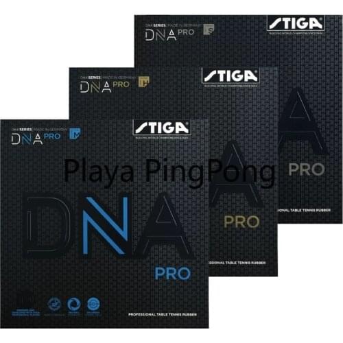 STIGA DNA PRO M / H Table Tennis Rubber (Made In Germany) Pips-in Original STIGA DNA Ping Pong Sponge
