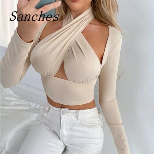 Женские укороченные футболки Sanches China At AliExpress