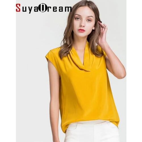 Женские красные рубашки SuyaDream China At AliExpress